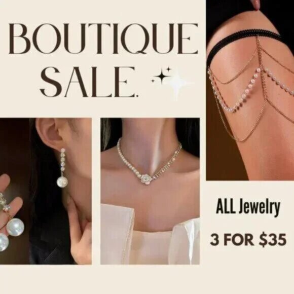 3/$35 Gold Plated Iron Snake Jewelry Set Hoop Earrings Chain Pendant Necklace - Picture 2 of 7